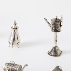 Miniaturen verzameling (10), Nederland 20e eeuw, zilver
