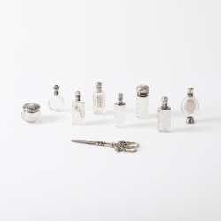 Verzameling zilverwerk (9), Nederland / Verenigd Koninkrijk, 19e eeuw / begin 20e eeuw, zilver