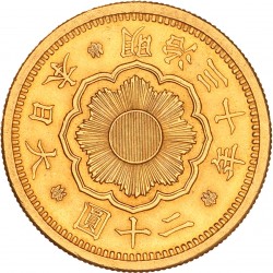 Japan. Empire. Meji. 20 Yen. Yr 30 (1897).