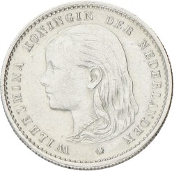 10 Cent. Wilhelmina. 1894. XF