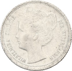 10 Cent. Wilhelmina. 1898. XF +.