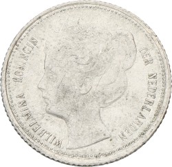 10 Cent. Wilhelmina. 1901. XF -