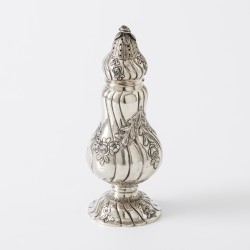 Suikerstrooibus, D. Zwijnenburg, Schoonhoven ca. 1965, zilver