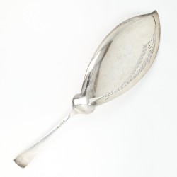 Visschep Haags lofje, A.J. Driesen, Schoonhoven 1948, zilver