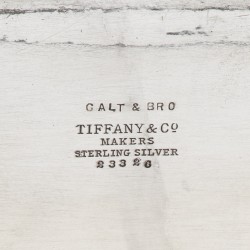 Tiffany & Co. Lyndon B. Johnson`s sigarendoos (36e president van de Verenigde Staten, 1963-1969), New York ca. 1961/63, zilver