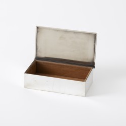 Tiffany & Co. Lyndon B. Johnson`s sigarendoos (36e president van de Verenigde Staten, 1963-1969), New York ca. 1961/63, zilver