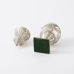 Suikerstrooibus, Hanau ca. 1880-1890, zilver