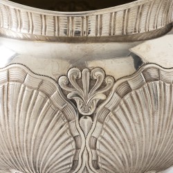 Theepot, Leberecht Fournier (1788-1849), Berlijn ca. 1815/20, zilver