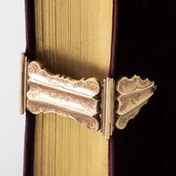 Bijbel met gouden slot, Hendrik Willem van Riel, Amsterdam ca. 1880