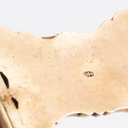 Bijbel met gouden slot, Hendrik Willem van Riel, Amsterdam ca. 1880