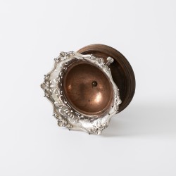 Lodewijk XIV-stijl pijpkomfoor, Anthony de Rooy (1731-1754), Amsterdam 1741, zilver