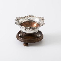 Lodewijk XIV-stijl pijpkomfoor, Anthony de Rooy (1731-1754), Amsterdam 1741, zilver