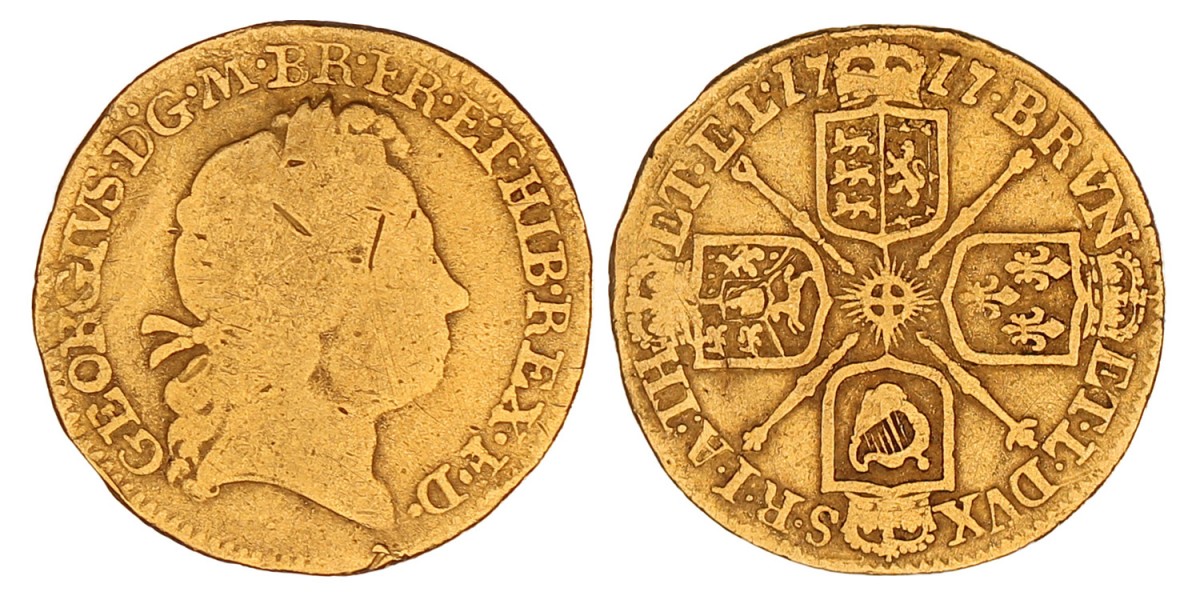 Great Britain. George I. Guinea. 1717.