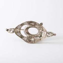 Jardinière, Brahmfeld & Gutruf, Hamburg ca. 1842, zilver