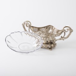 Jardinière, Brahmfeld & Gutruf, Hamburg ca. 1842, zilver