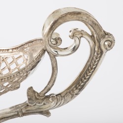 Jardinière, Brahmfeld & Gutruf, Hamburg ca. 1842, zilver