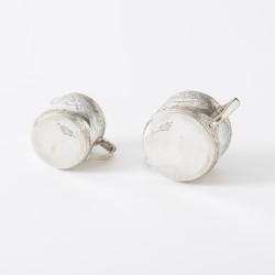Tiffany & Co. Art Nouveau suiker en melk set (2), New York, ca. 1910-1920, zilver