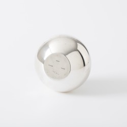 Suikerpot, ontwerp van Hans Bunde voor Carl M. Cohr, Kopenhagen ca. 1950, zilver