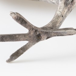 Fazantenkoppel / tafelstuk, Caïro, Egypte ca. 1970, zilver