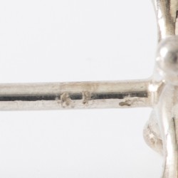 Messenleggers (12), Francisca Petronella Grens (weduwe van N. Lieshout), Amsterdam ca. 1890/95, zilver