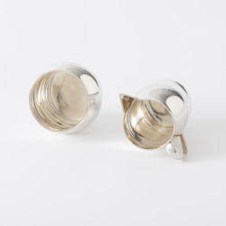 Tiffany & Co. suiker en roomstel (2), New York ca. 1950, zilver