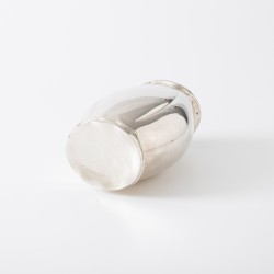 Design vaas, Eugenio Stancampiano, Palermo ca. 1970/80, zilver