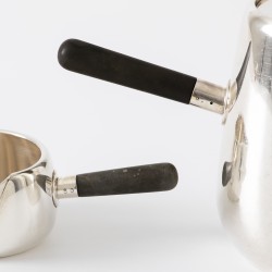 Koffieservies (2), ontwerp van Olaf Stæhr-Nielsen voor Anton Michelsen, Kopenhagen 1955, zilver