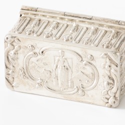Snuifdoos, Dirk Goedhart, Amsterdam 1802, zilver