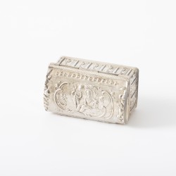 Snuifdoos, Dirk Goedhart, Amsterdam 1802, zilver