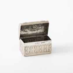 Snuifdoos, Dirk Goedhart, Amsterdam 1802, zilver