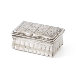 Snuifdoos, Daniël de Vries, Franeker 1806-1811, zilver
