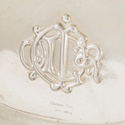 Christian Dior fruitschaal, Portugal / Italië ca. 1955, zilver