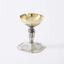 Miskelk, J. Pharazyn, België ca. 1939, zilver