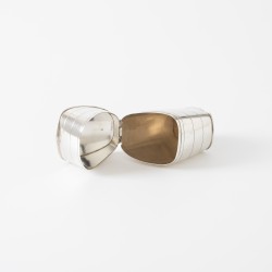 Sigarettendoos, ontwerp Gustav Beran voor Gerritsen & Van Kempen, Zeist 1960, zilver