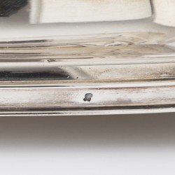Empire pijpkomfoor, Theodorus Gerardus Bentveld, Amsterdam 1818, zilver