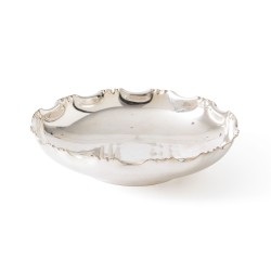 Christofle Art Deco fruitschaal, Parijs ca. 1910-1920, verzilverd