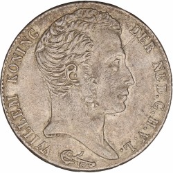 3 Gulden Willem I 1820 U. Zeer fraai +.