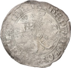 Dubbele groot Cromsteert. Vlaanderen. Filips de Goede. ND (1419 - 1467). VF +