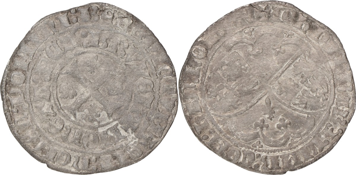Groot Drielander. Brabant. Jan IV. ND (1415 - 1427). VF