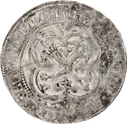 German states. Margravate of Meissen. Frederick IV. Furstengroschen. ND (1349 - 1381). F