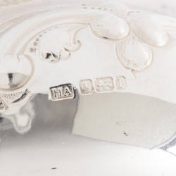 Fruitschaal, Henry Atkin, Sheffield 1903, zilver