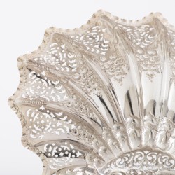 Fruitschaal, Henry Atkin, Sheffield 1903, zilver