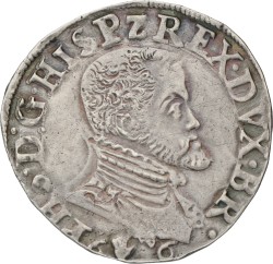 Vijfde Philipsdaalder. Brabant. Philips II. (15)66. F