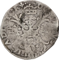 Tiende Philipsdaalder. Vlaanderen. Brugge. Philips II. 1565. VF