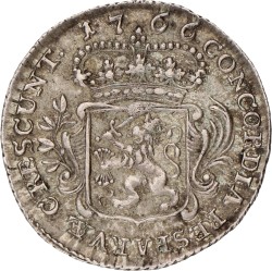 Achtste zilveren dukaat of 'Pietje'. Zeeland. 1766. XF