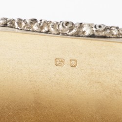 Snuifdoos, C.J. Vander, Londen 1966, zilver