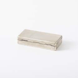 Snuifdoos, C.J. Vander, Londen 1966, zilver