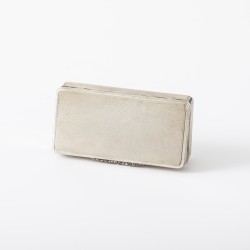 Snuifdoos, C.J. Vander, Londen 1966, zilver