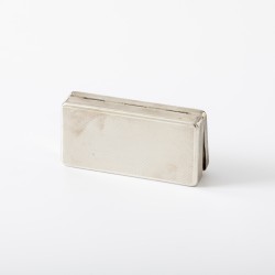 Snuifdoos, C.J. Vander, Londen 1966, zilver