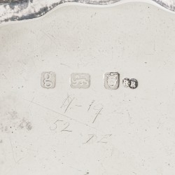 George III cabaret, Richard Rugg II, Londen 1782, zilver